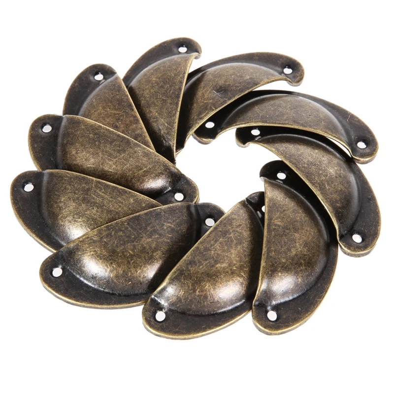 12 шт. в упаковке стиле ретро из металла для ящика кухонного шкафа дверные ручки и