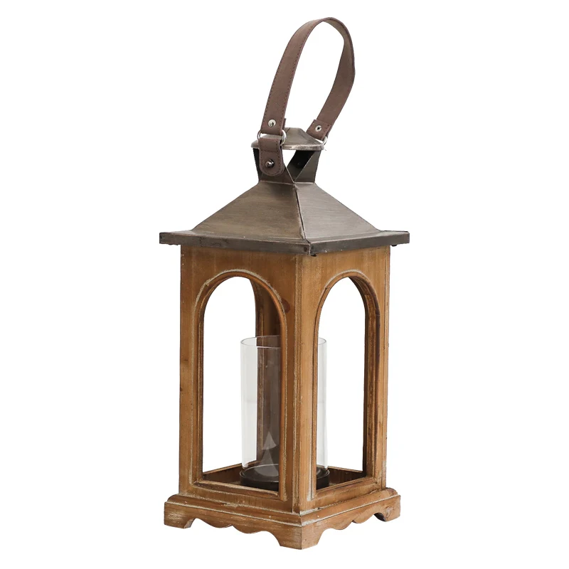 Подсвечники Noedic в стиле ретро современный подсвечник из массива дерева и стекла