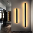 Современные светодиодсветодиодный Настенные светильники NEO Gleam L6080100120 см, декоративные настсветильник бра для гостиной, коридора, лестницы, спальни