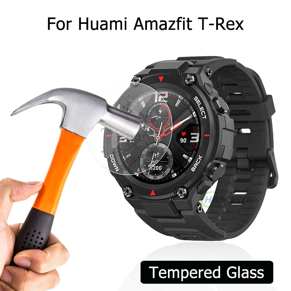 Для Huami Amazfit T Rex закаленное стекло для Защитная пленка экрана водонепроницаемые