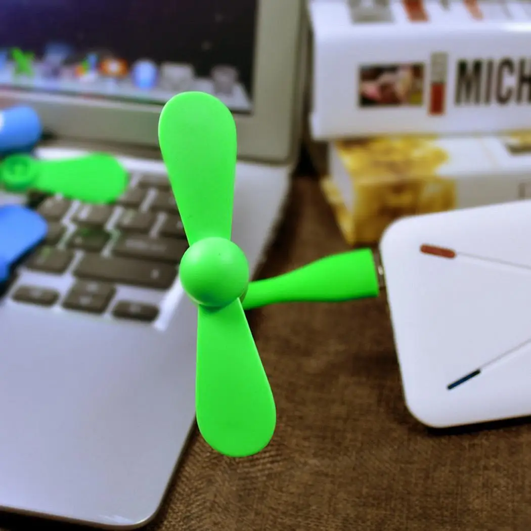 Портативный мини-вентилятор USB для телефона вентилятор охлаждения легкий