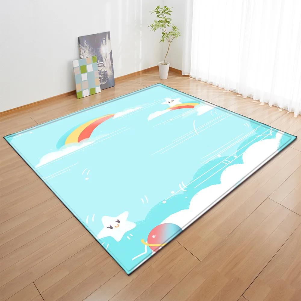 

Ковер Dream Rainbow 3D коврики с принтом для гостиной, спальни, детские игровые коврики, Нескользящие напольные коврики для ползания