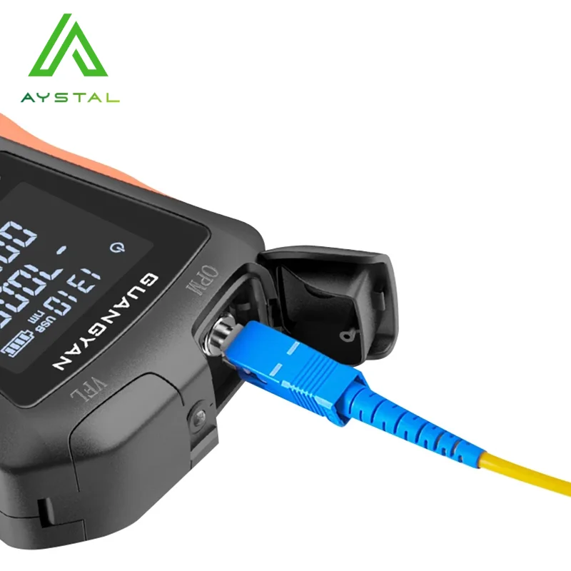 New 6-in-1 Optical Power Meter High Precision Rechargeable G8 Visual Fault Locator Network Cable Test Line Finder OPM