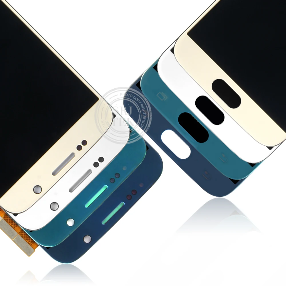 IPS/OLED/AMOLED 5 1 "для SAMSUNG Galaxy S6 ЖК дисплей G920 SM G920F G920T G920FD сенсорный экран дигитайзер