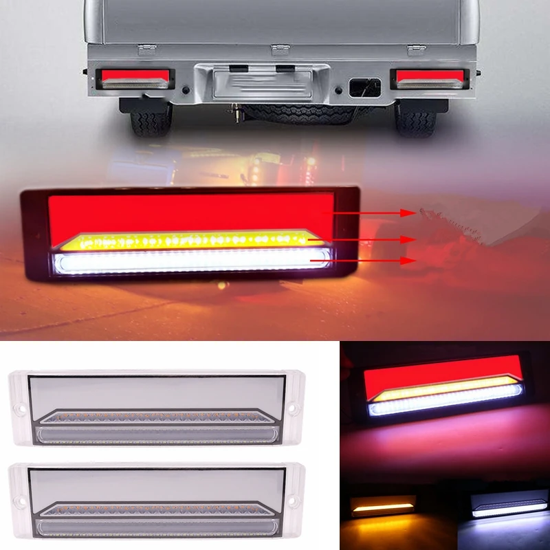 Автомобильный светодиодный стоп светильник для прицепа грузовика 12 24 В