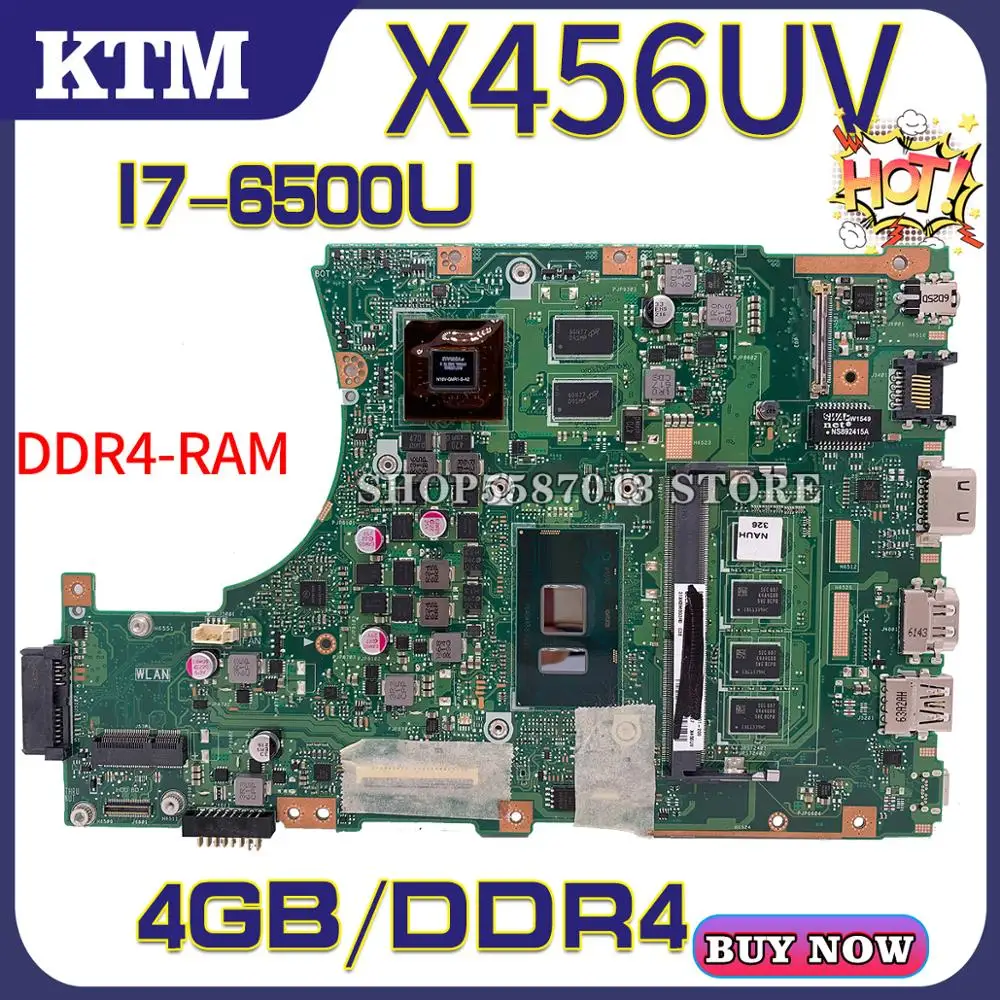 Материнская плата A456U для ноутбука ASUS X456UJ X456UVK X456UB F456U X456UV | Компьютеры и офис