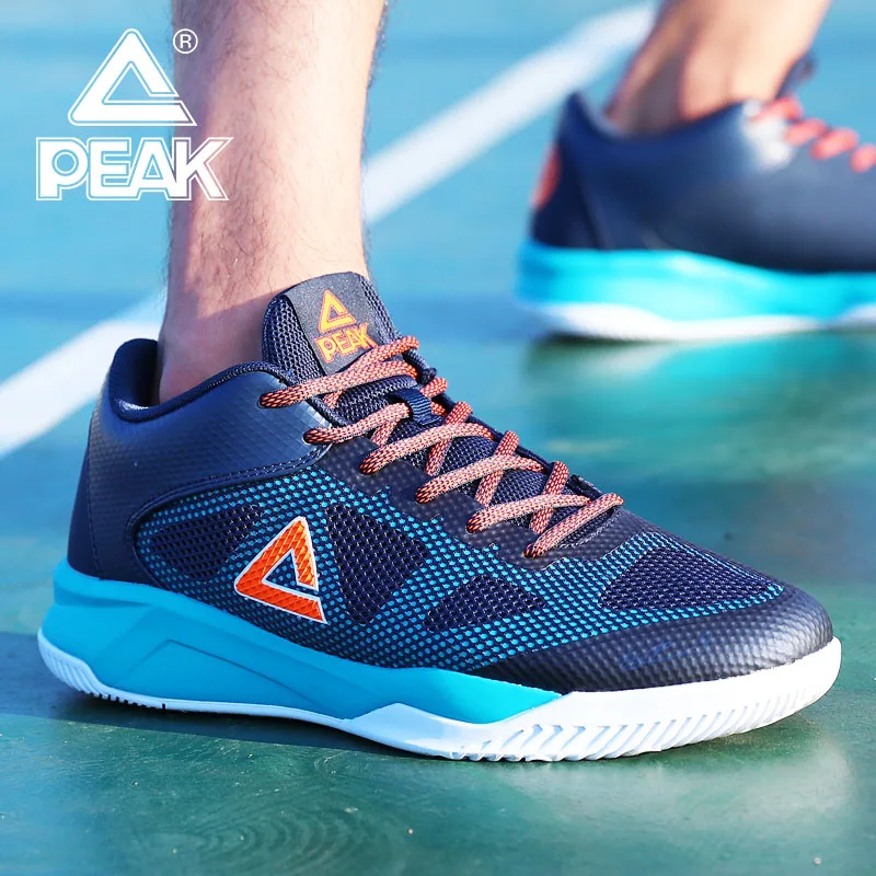 

Peak basketball shoes men's shoes new shock absorption sports shoes breathable anti slip basketball shoes Parker tp9 boots