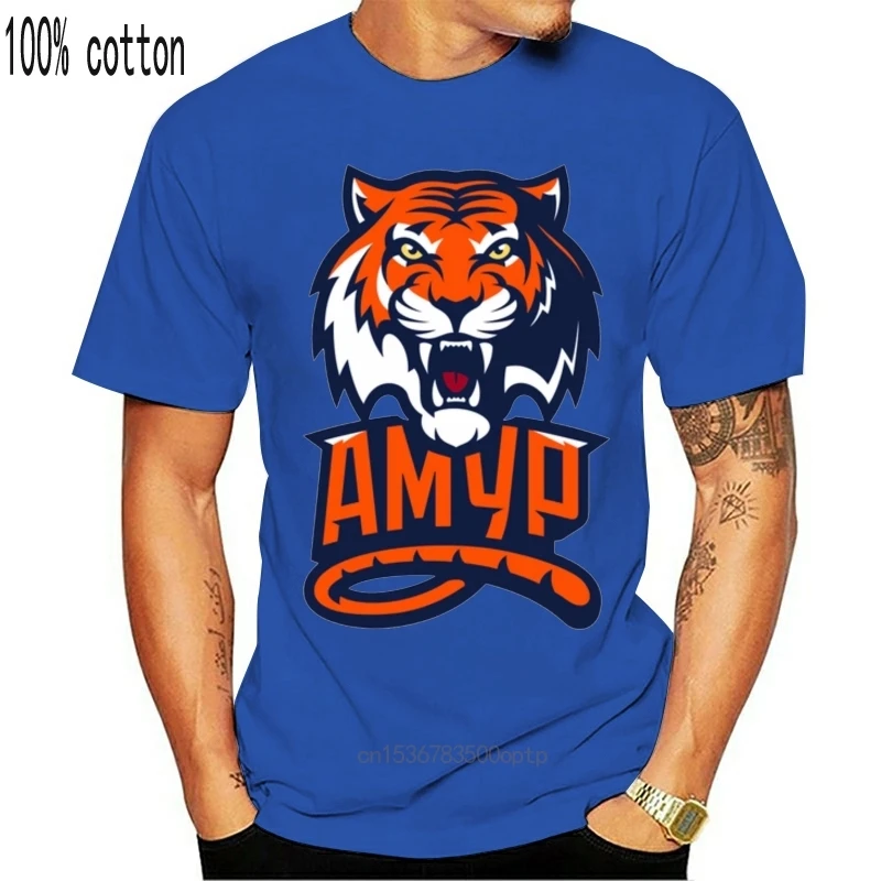 Черная футболка Amur Хабаровск Хоккей Россия | Женская одежда