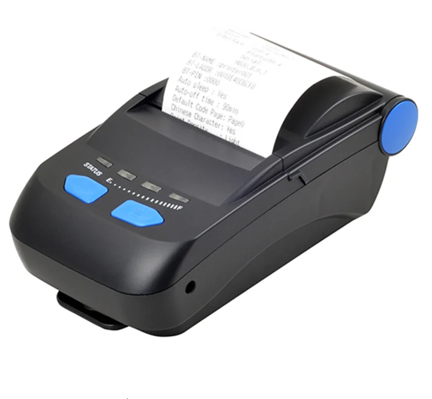 Новинка 58 мм портативный Bluetooth мобильный принтер P300 POS Термальный мини-принтер