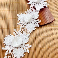 new three dimensional water soluble barcode clothing accessories handmade diy custom flower lace embroidery