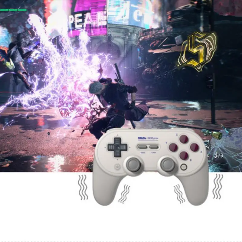 Контроллер для Nintendo Switch SN30 PRO + совместимый с Bluetooth джойстиком Mac OS Windows Android |