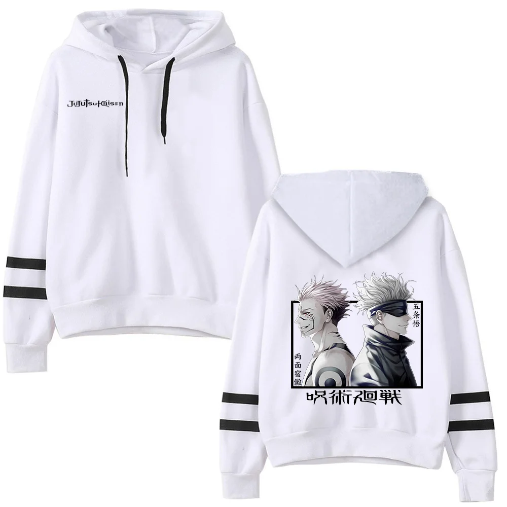 

Jujutsu Kaisen Gojo Satoru Ryomen Sukuna Printed Hoodies Sweatshirts Men Harajuku Graphic Pullover