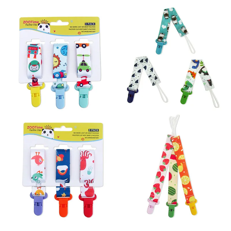 3 шт. Детские зажимы для соски цепочка Прорезыватель зубов пустышка зажим