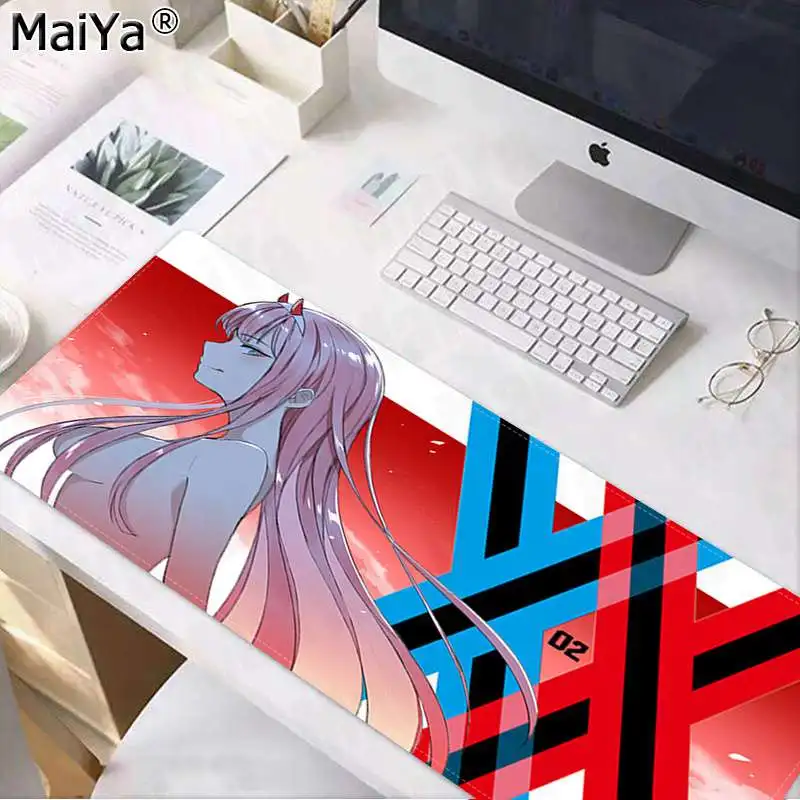 Maiya My Favorite Anime Darling in the FranXX ноутбук коврик для мыши большой коврик для мыши клавиатуры коврик