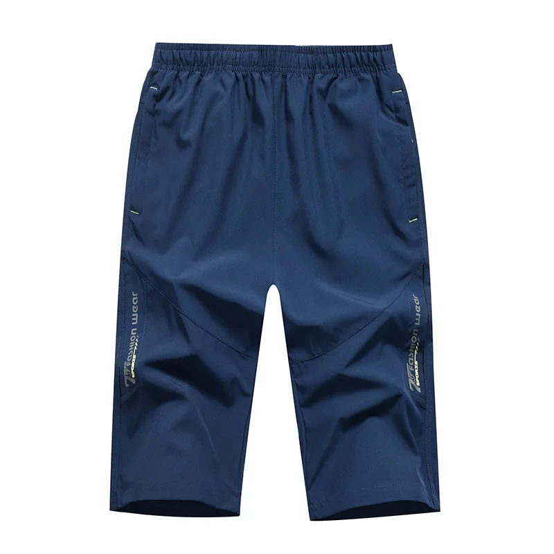 

Мужские шорты с эластичной талией, летние быстросохнущие шорты большого размера, 8Xl, пляжные, 2021