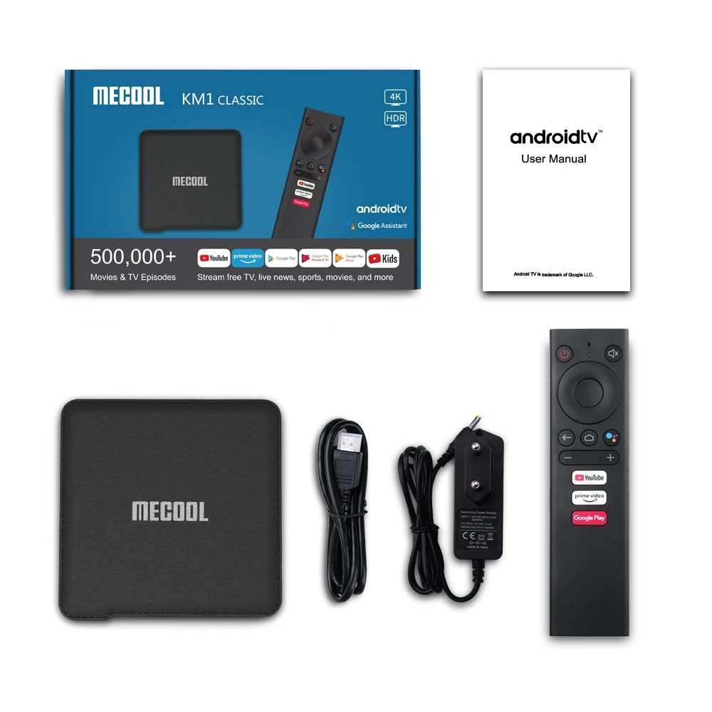 2020 Mecool KM1 ATV Google Сертифицированный Android 9 0 TV Box Amlogic S905X3 Smart 4K HD медиаплеер 2 4G 5G wifi tvbox |