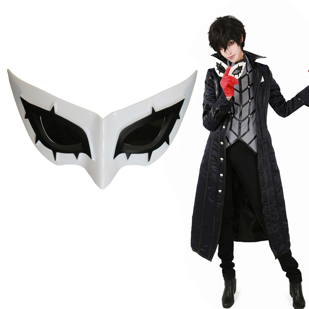 Новый Persona 5 герой Арсен маска клоуна Косплэй из АБС пластика накладки для глаз