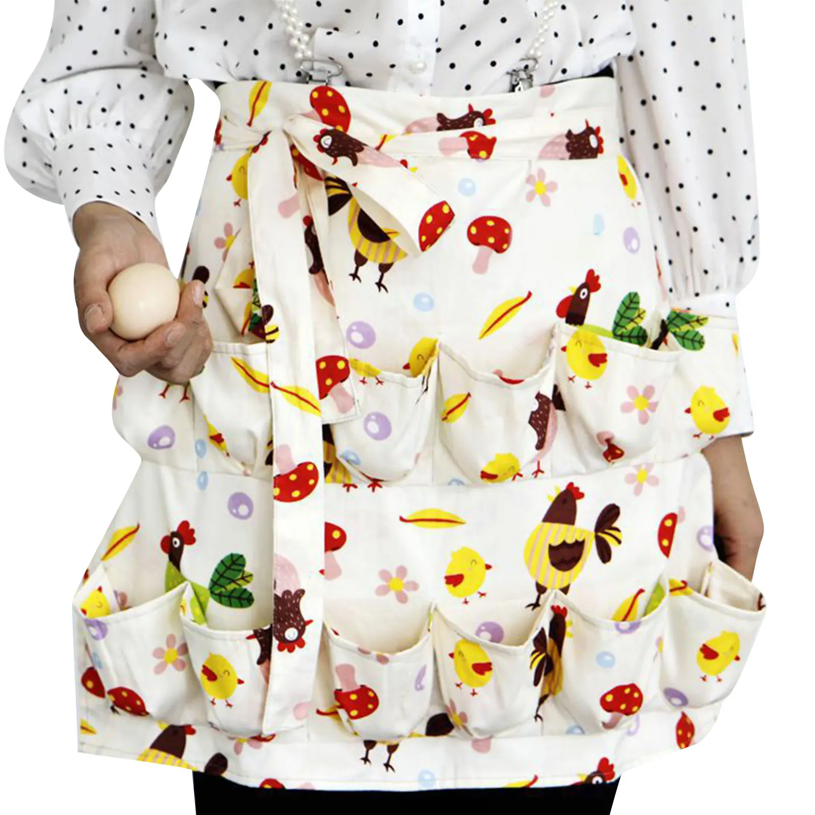 

Kitchen Apron Egg Collection Apron Chicken Eggs Holder Aprons Kitchen Baking Apron Accessories