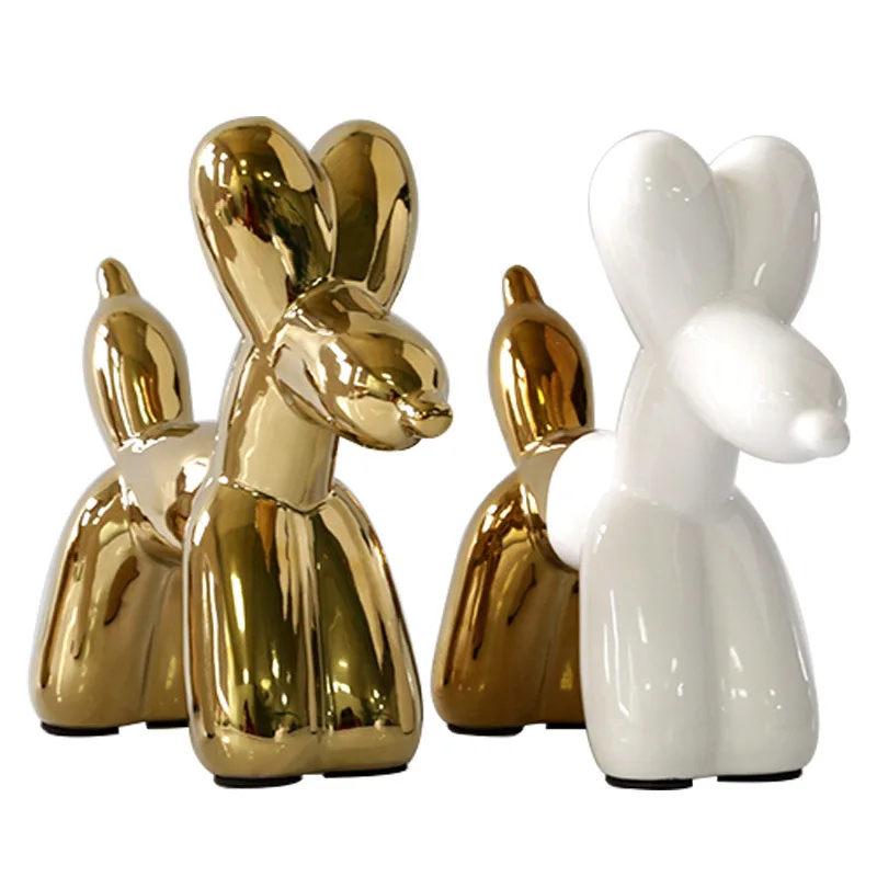 

Nordic Creativity Balloon Dog Decorates Resin Modern Mascot Noenname_null