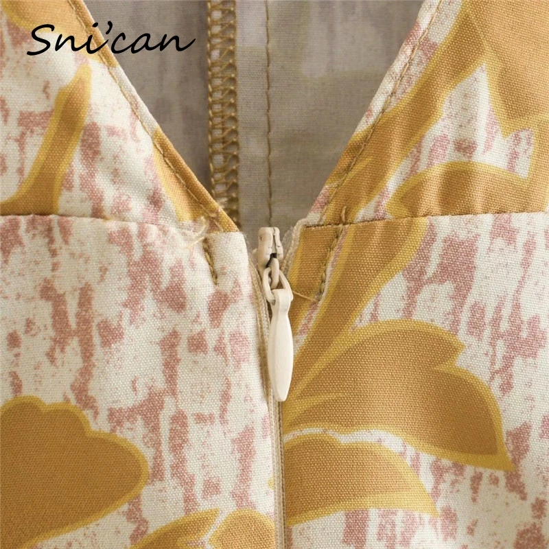 

Hollow Out Backless Sexy Dress Summer Fashion Long Sleeve Floral Print Oversize Bohemian Vestidos De Mujer Casual Robe Femme