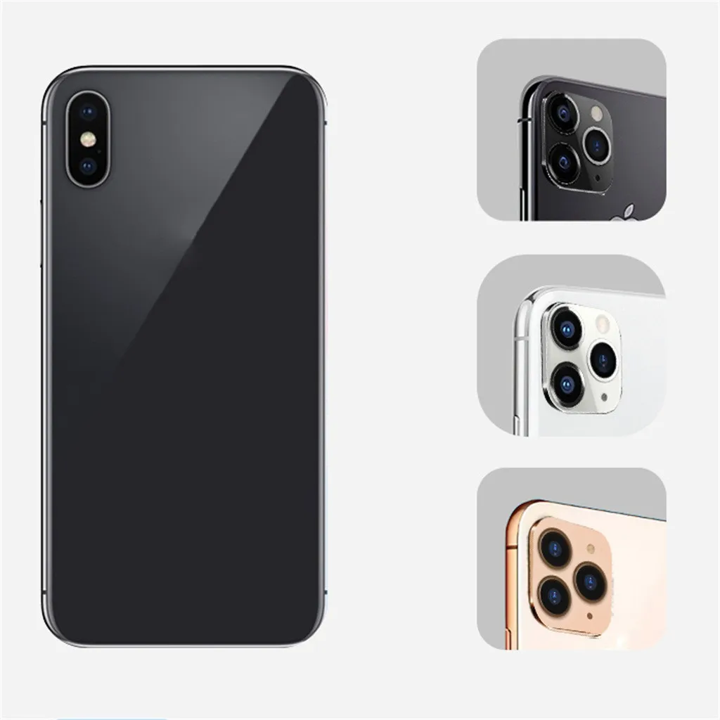 Новый чехол для объектива камеры iPhone X/XS максимальное изменение секунд 11 Pro MAX