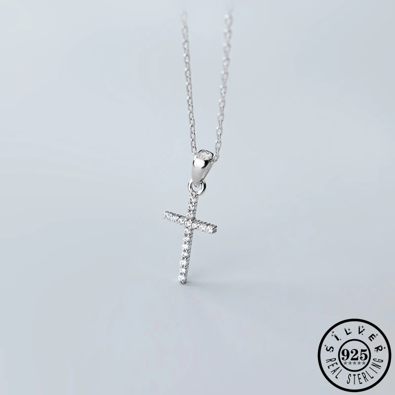 100% 925 стерлингового серебра Блестящий кубического циркония подвеска в форме