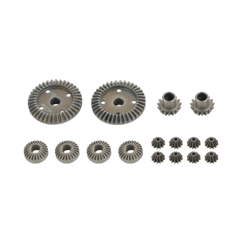 

1 Set Metal Gear 30T 24T 12T Differential Driving Gears for Wltoys 1/18 A959 A979 A969 A949 RC Car Upgrade Parts
