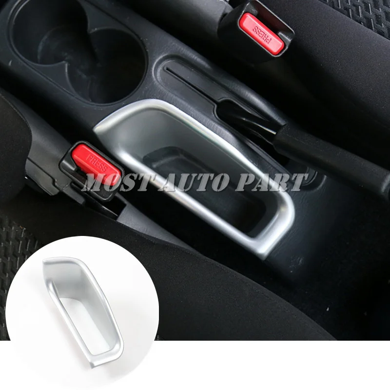 

Внутренняя консоль ручной тормоз Коробка для хранения отделка Крышка для Suzuki Jimny 2007-2017 серебро/красный/черный автомобильные аксессуары вну...