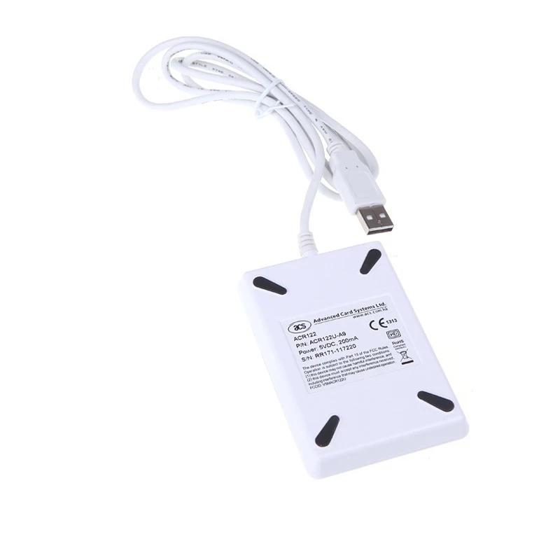 NFC-считыватель ACR122u записывающее 13 56 МГц RFID-Дубликатор копировальный аппарат + 5