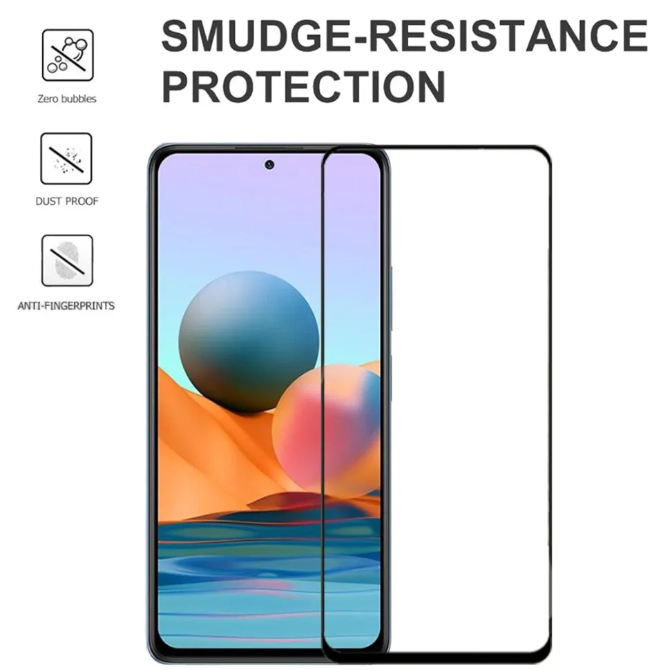 9D защитное стекло на Xiaomi Redmi Note 10 Pro закаленное Note10 Glass 10S нот защита для экрана 5G