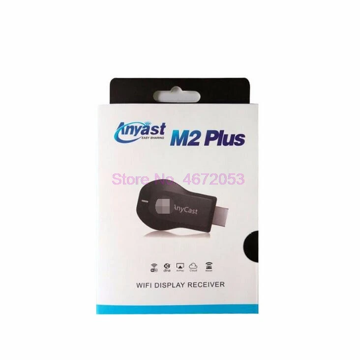 15 шт./лот Anycast M2 Plus Miracast TV Stick Адаптер Wifi Дисплей приемник ключ Chromecast беспроводной