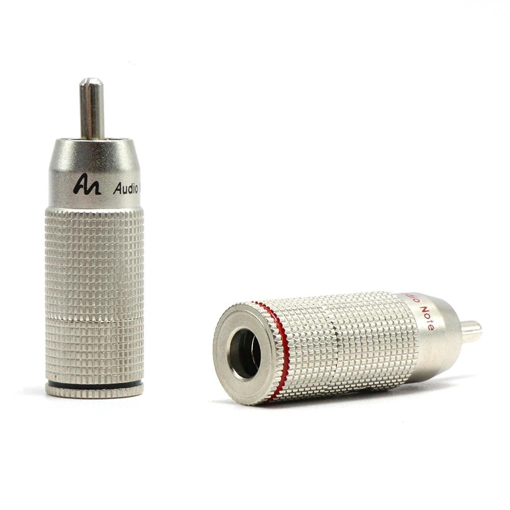 4 шт. штекер RCA с родиевым покрытием аудио разъем Hi Fi соединительный кабель|rhodium