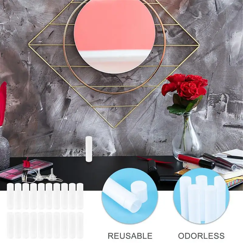 

500pcs 5g Empty Lipstick Tubes Lip Balm Tubes DIY Lipstick Tubes Lip Balm Tubes DIY Lipstick Storage Containers(22Pcs A Pack)