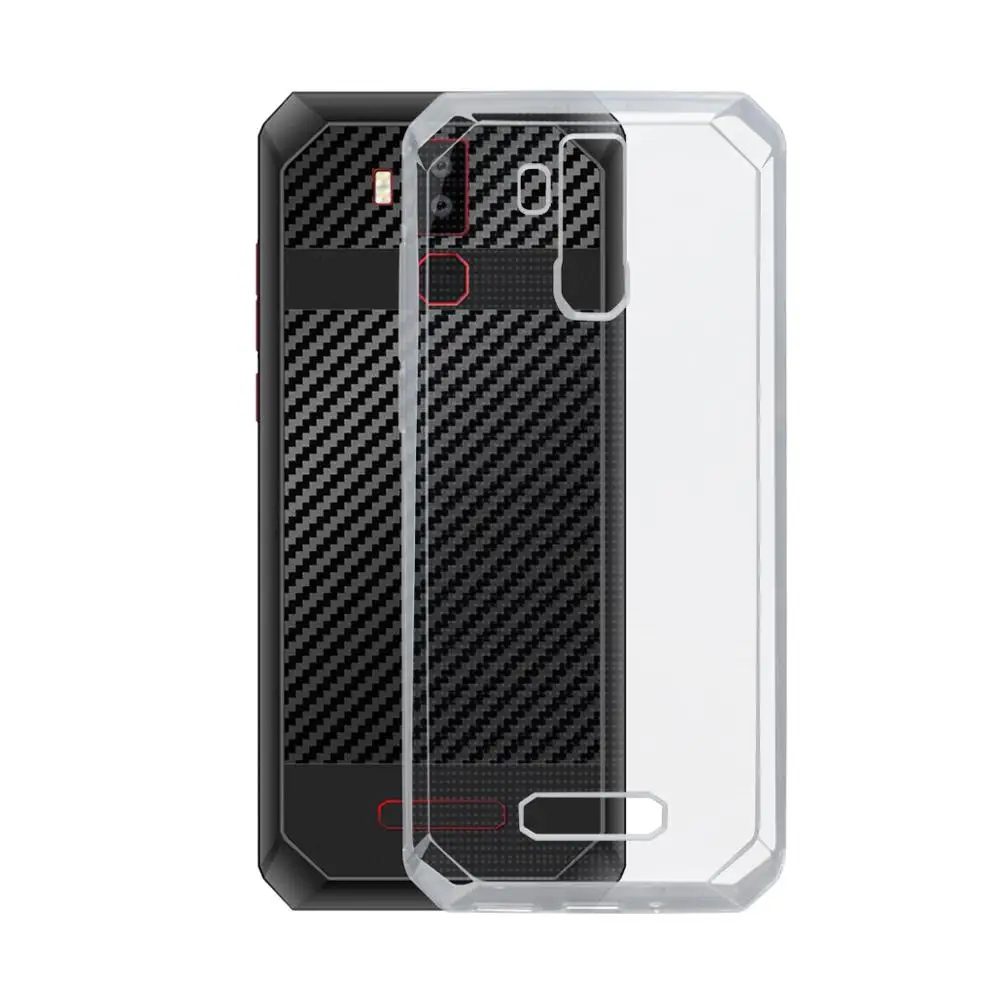 Полная защита задней крышки чехол для Oukitel K13 Pro противоударный ТПУ силиконовый