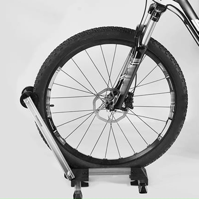Напольная стойка для велосипеда хранения Складная регулируемая парковочная