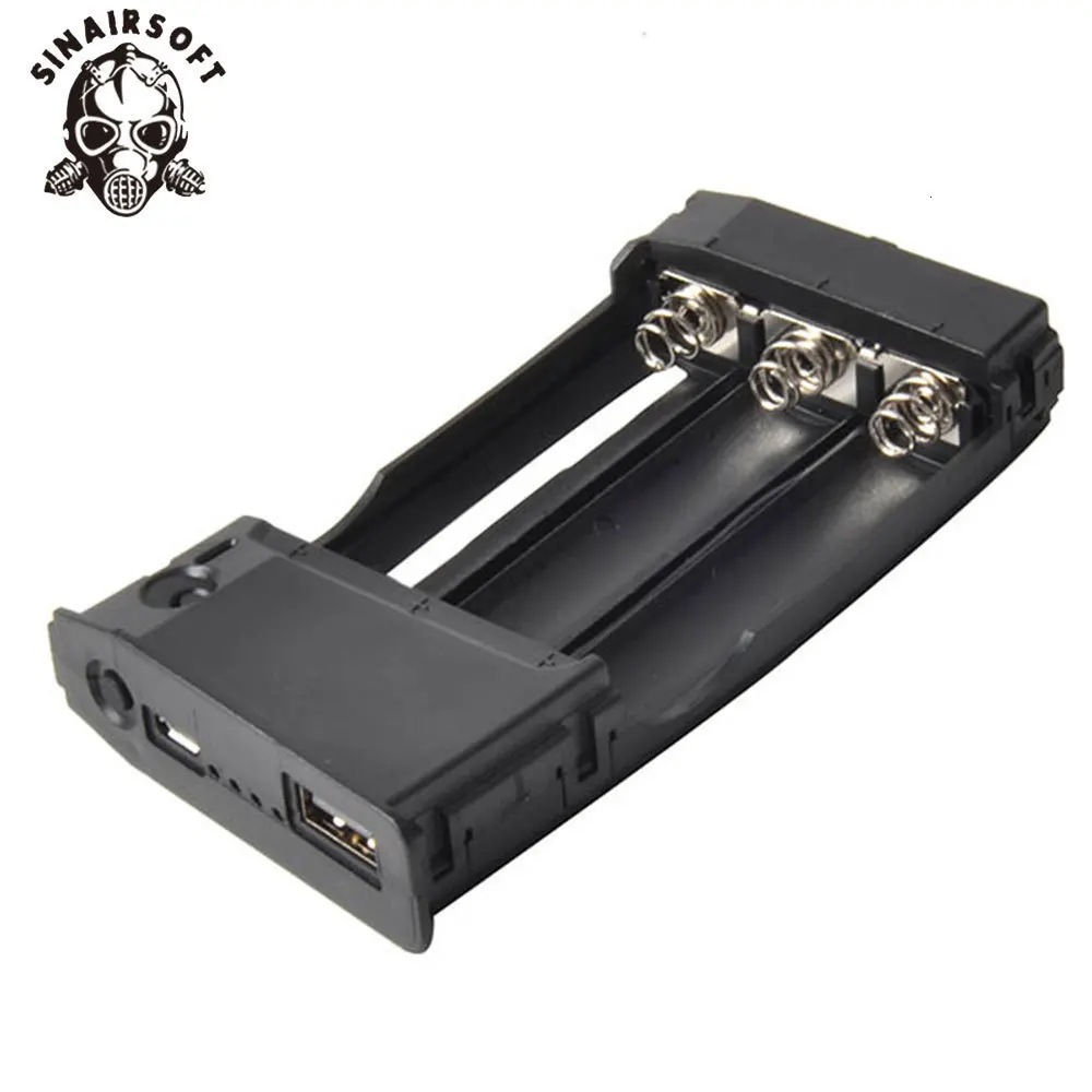 SINAIRSOFT Журнал Стиль power bank чехол без батареи Интеллектуальный портативный источник питания Открытый Охота аварийное снаряжение подарок