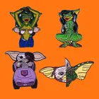 Эмалированные заколки с красивой девушкой, забавные металлические значки в виде животных для автомобиля, рюкзака, шляпы, сумки, воротника, лацкана, мужские и женские модные украшения