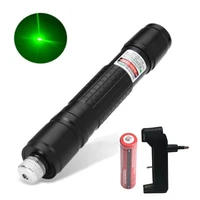 portable high power green laser pointer 5mw green lazer light pen powerful laser hunting 2 in 1 detachable head lazer 018 range