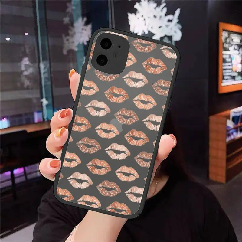 

Creative gold plants stars word Phone Case Matte Transparent for iPhone 11 12 7 8 s mini pro X XS XR MAX Plus coque