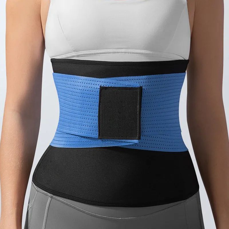 Корсет для тренировки талии спортивный пояс пота в сауне моделирующий похудения