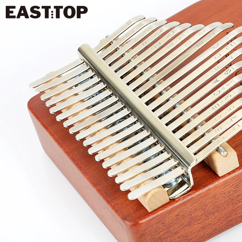 EASTTOP EK17-C 17 клавиш kalimba большой палец пианино красное дерево музыкальный