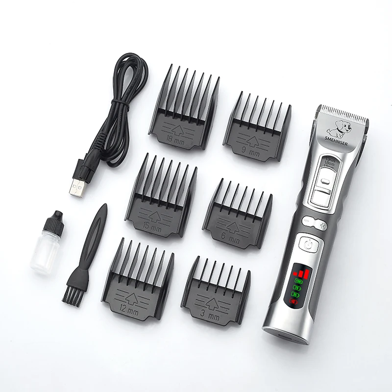 

Pet Hair Cutter D2 High Power Professional Electric Pet Cat Clipper Grooming Trimmer Pets Haircut Shaver Mower Machine Animals