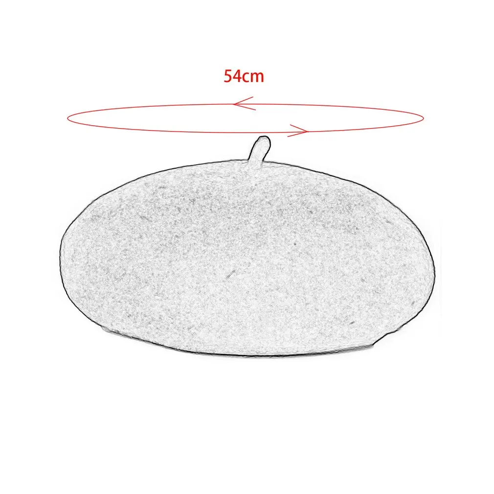 

Autumn Winter Casual Classic Children Hat Solid Color Vintage Octagonal Berets Cap Round Soft Comfortable Woolen Hat for Girls