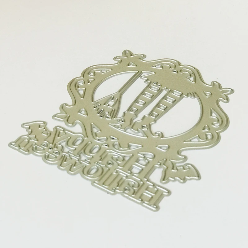 

Witch Boot Broom Dies Scrapbooking Metal Cutting Dies New Happy Halloween Craft die cut For Paper Card making stamps and dies