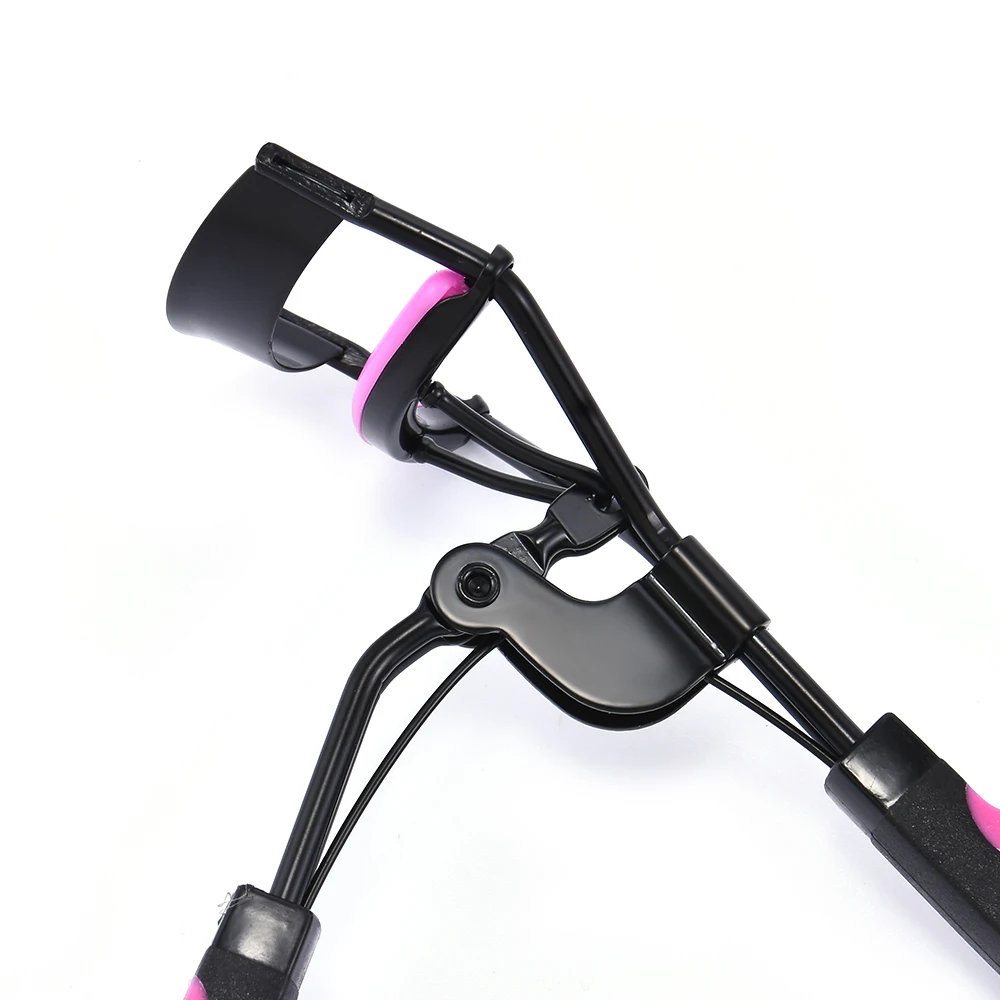 

1PC Black-Purple Frosted Handle Eyelashes Clip Curl Eye Lash Cosmetic Beauty Makeup Fake Eyelash Curler Curling Tweezers Tools