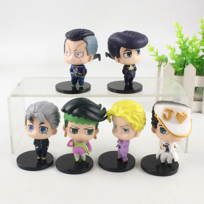 Фигурка невероятные приключения Джоджо 6 шт./лот 7 5-8 см | Игрушки и хобби