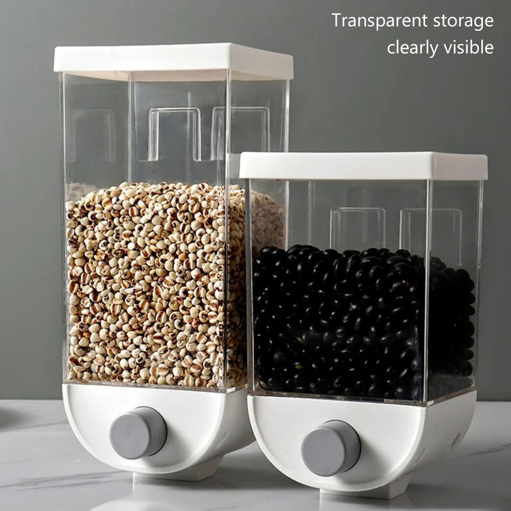 Контейнер пластиковый настенный для хранения пищевых продуктов 1000/1500 мл 1