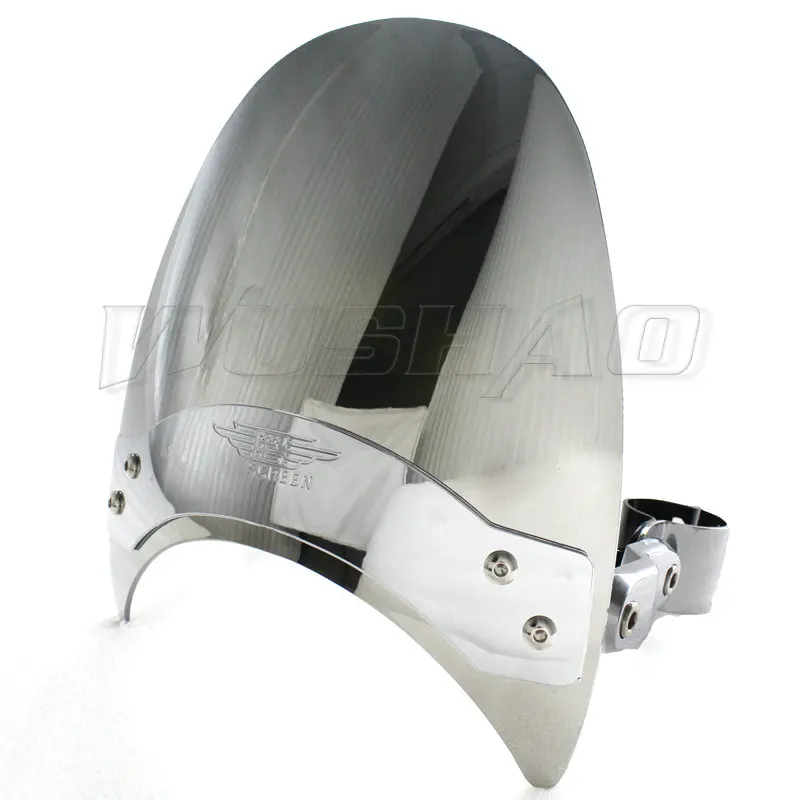Ветровое стекло ветровой экран для 1985-2007 Yamaha V-max Vmax 1200 VMX1200 Virago XV 250 535 XV535 XV250 фиксированное переднее вилочное крепление экрана