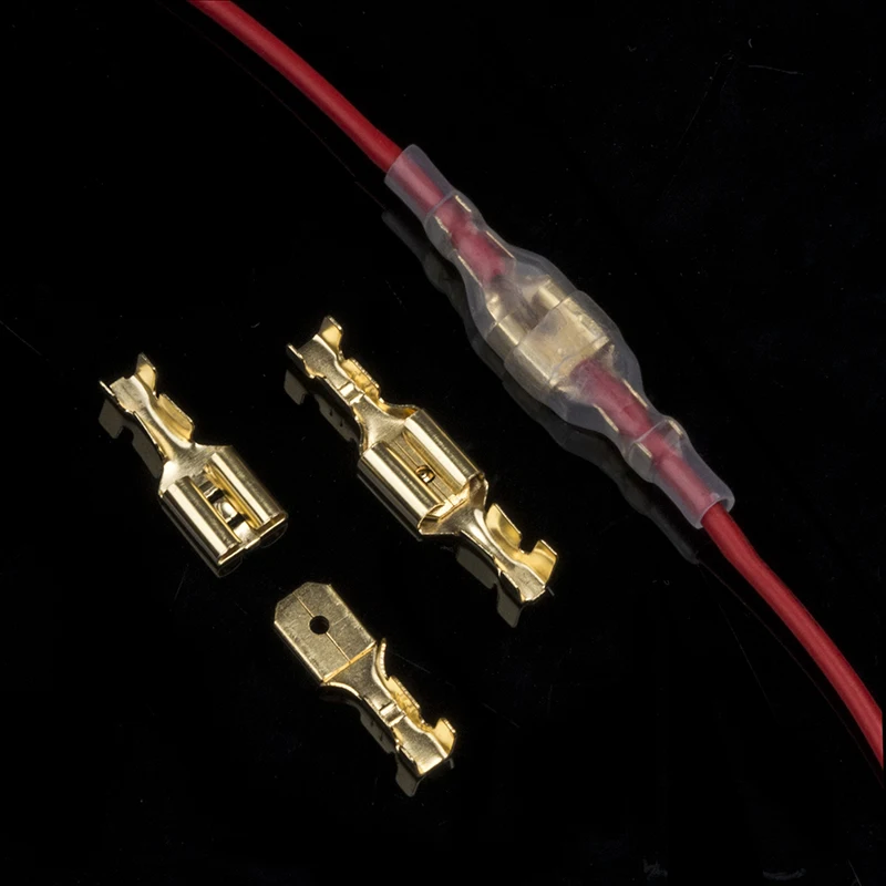 270 шт изолированные электрические провода обжимные клеммы набор 2 8/4 8/6 3 мм