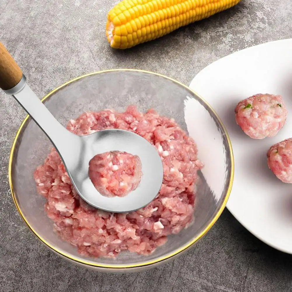 Креативная ложка для приготовления мяса Мясорубка с эллиптическим отверстием